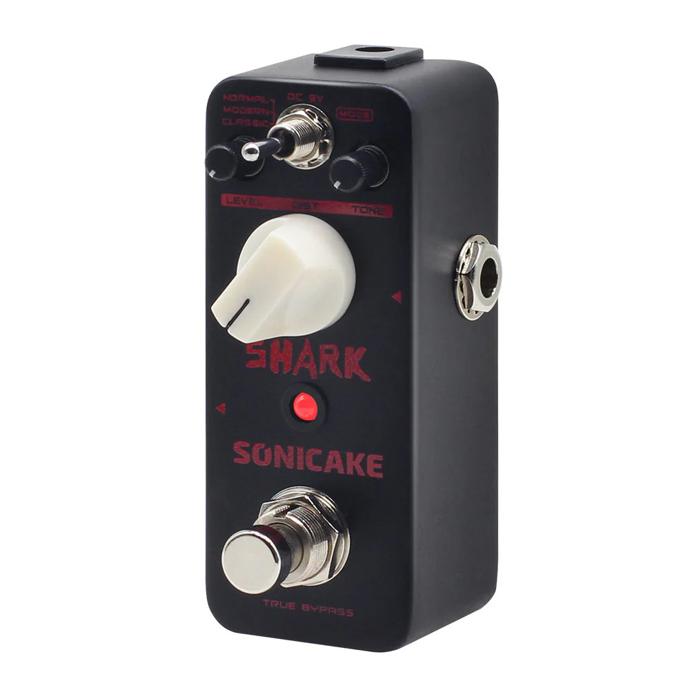 PEDAL GUITARRA ELECTRICA SONICAKE DISTORTION, SHARK QSS-05E
