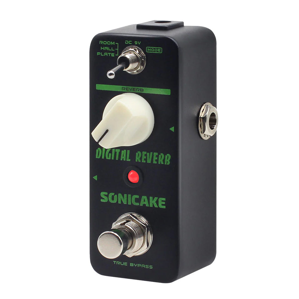 PEDAL GUITARRA ELECTRICA SONICAKE REVERB, DIGITAL REVERB QSS-06E