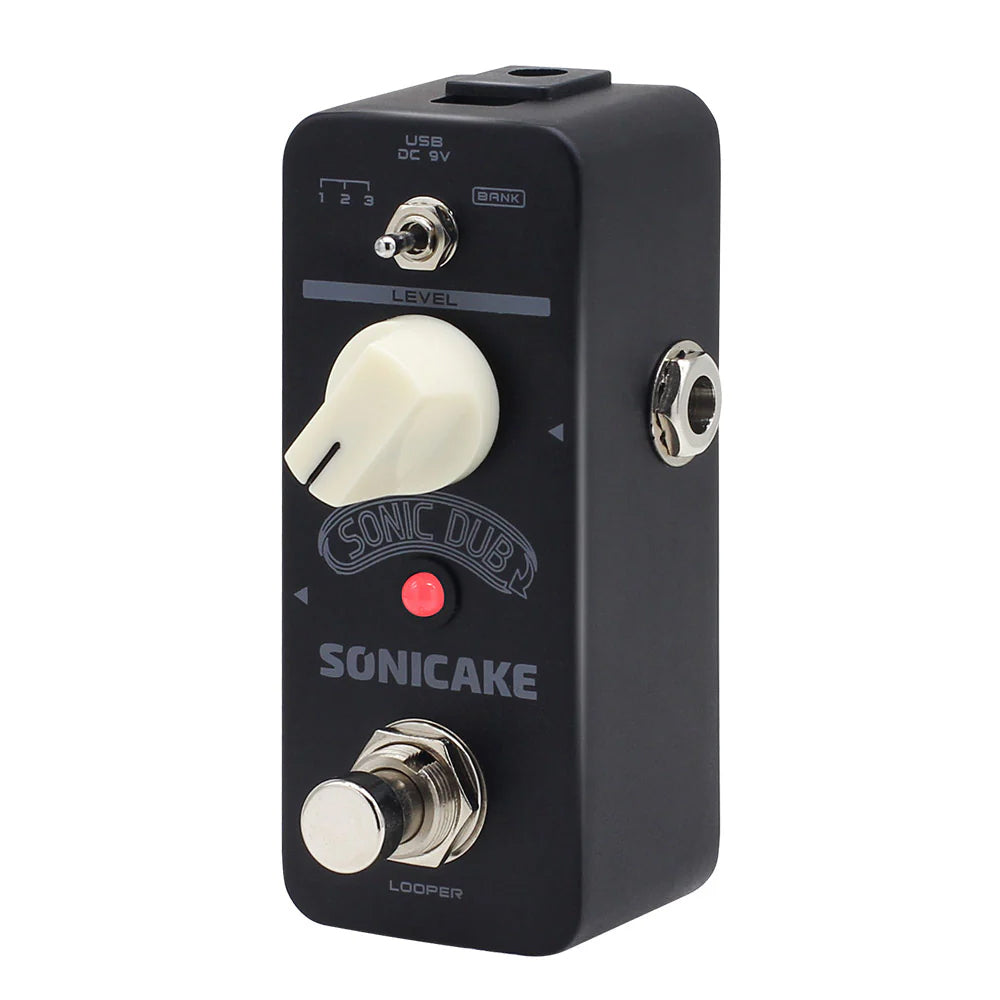 PEDAL GUITARRA ELECTRICA SONICAKE LOOPER, SONIC DUB QSS-13