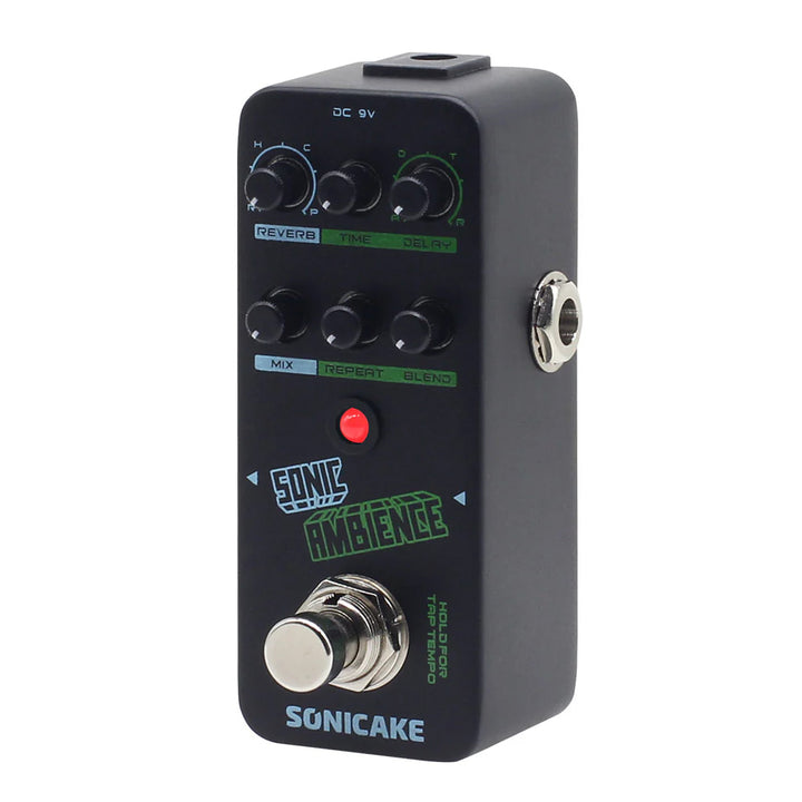 PEDAL GUITARRA ELECTRICA SONICAKE REVERB, SONIC AMBIENCE QSS-16