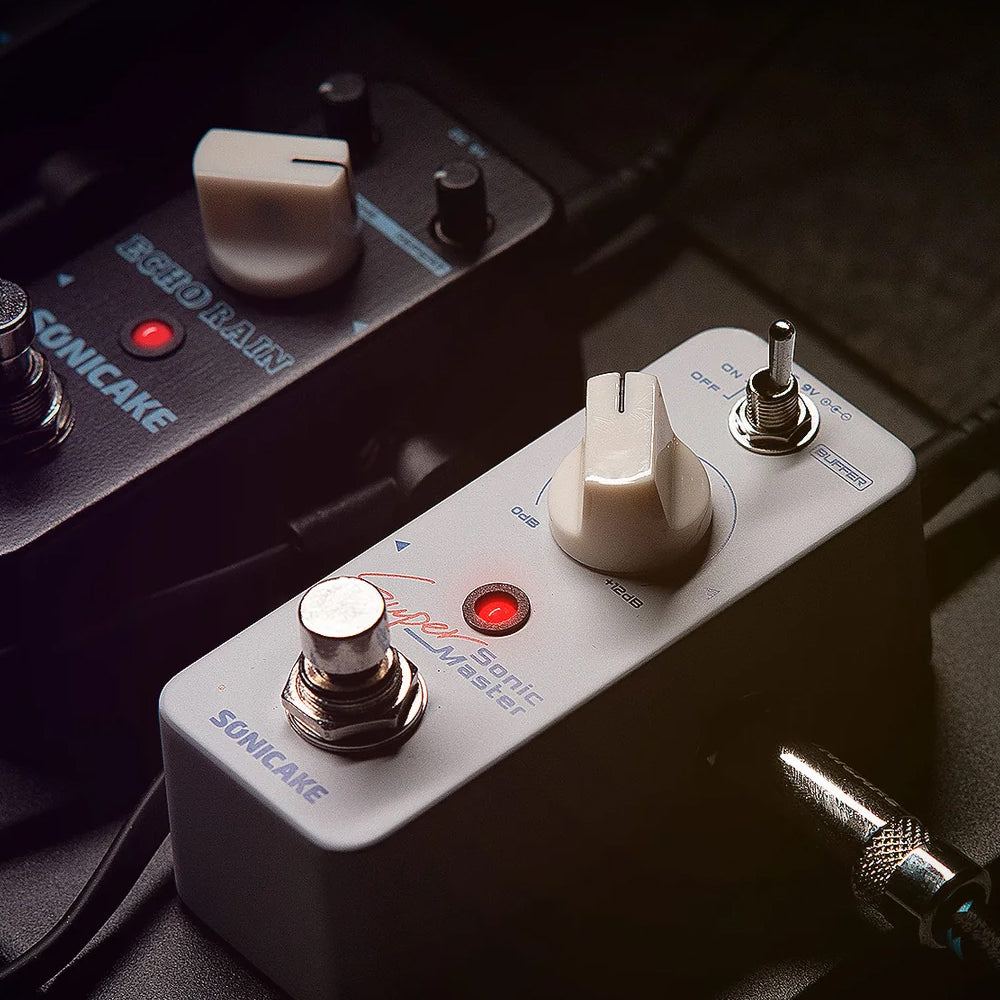 PEDAL GUITARRA ELECTRICA SONICAKE BUFFER, SONIC SUPER MASTER QSS-22