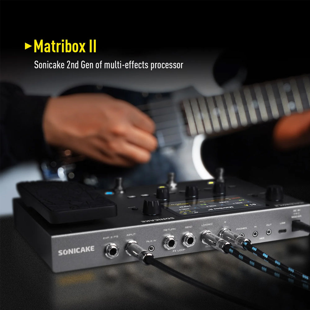 PEDALERA GUITARRA ELECTRICA SONICAKE, MATRIBOX II QME-100