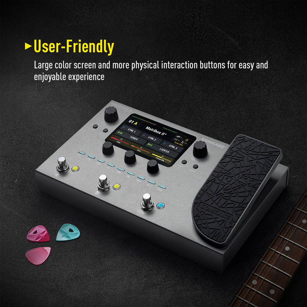 PEDALERA GUITARRA ELECTRICA SONICAKE, MATRIBOX II QME-100