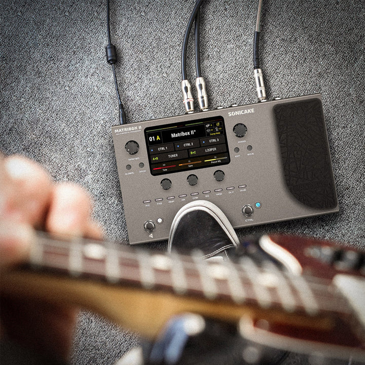 PEDALERA GUITARRA ELECTRICA SONICAKE, MATRIBOX II QME-100