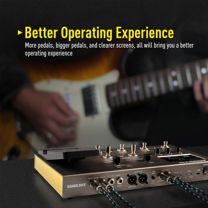 PEDALERA GUITARRA ELECTRICA SONICAKE, MATRIBOX II PRO QME-200