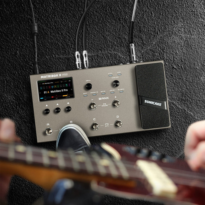 PEDALERA GUITARRA ELECTRICA SONICAKE, MATRIBOX II PRO QME-200