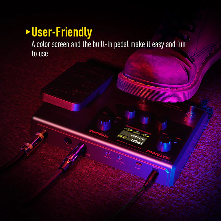 PEDALERA GUITARRA ELECTRICA SONICAKE, MATRIBOX QME-50