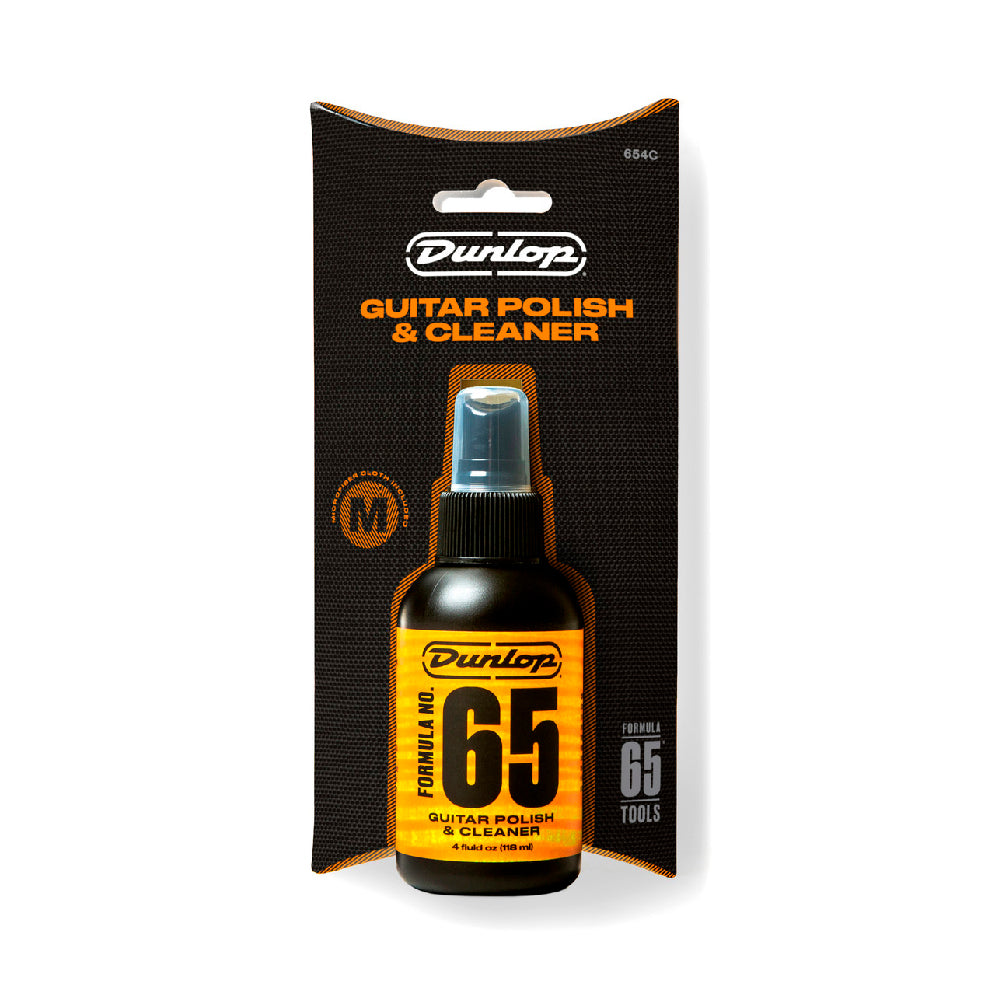 POLICHADOR DUNLOP PARA GUITARRA CON LIMPIADOR 654C