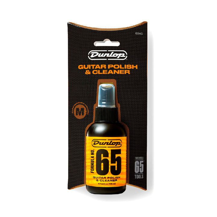 POLICHADOR DUNLOP PARA GUITARRA CON LIMPIADOR 654C