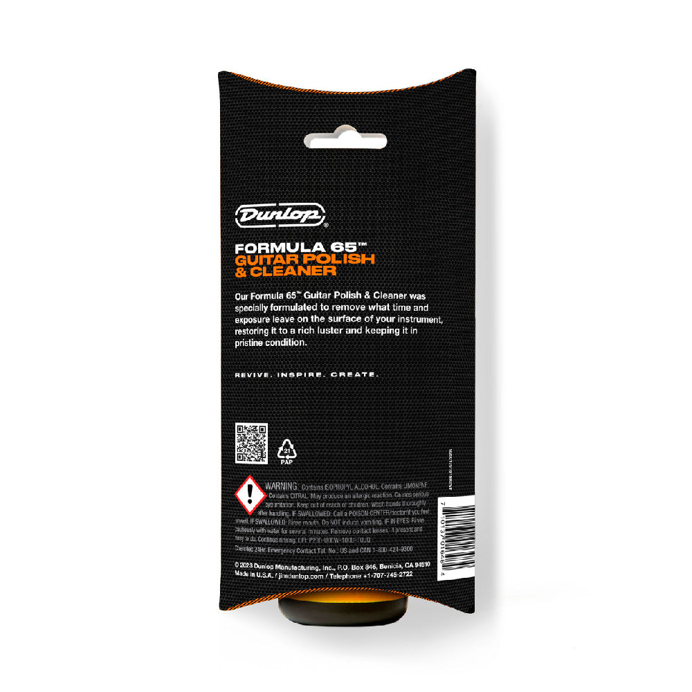 POLICHADOR DUNLOP PARA GUITARRA CON LIMPIADOR 654C