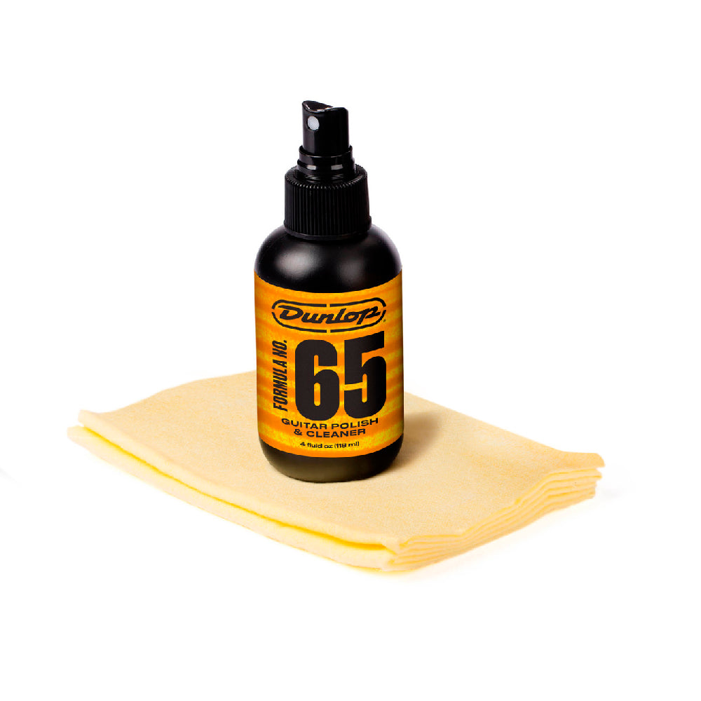 POLICHADOR DUNLOP PARA GUITARRA CON LIMPIADOR 654C