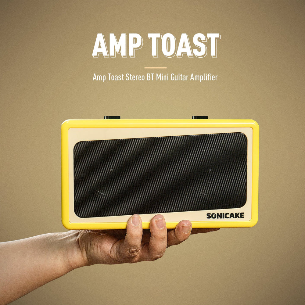 AMPLIFICADOR GUITARRA ELECTRICA SONICAKE,  9 WATT, 2 X 2.5", AMP TOAST QAM-50