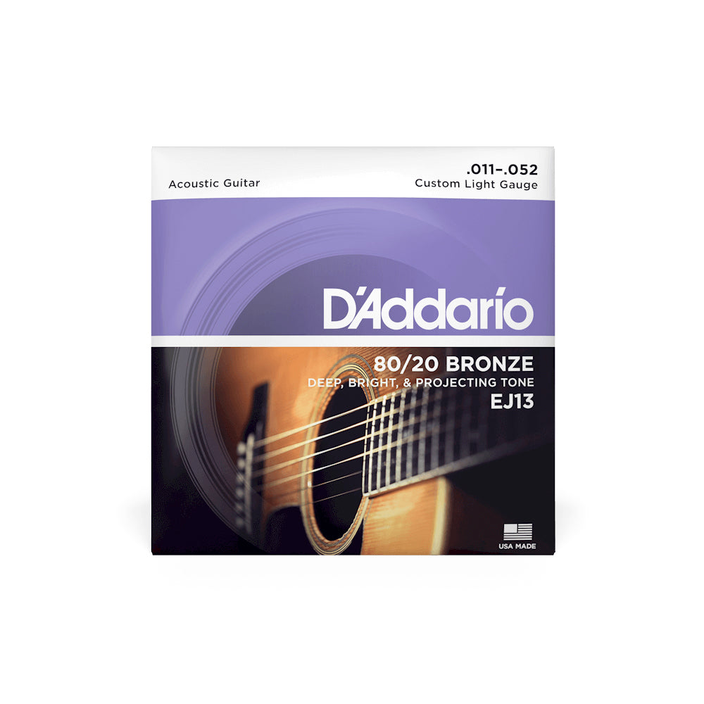 ENCORDADO GUITARRA ELECTROACUSTICA DADDARIO EJ13 .011 - .052