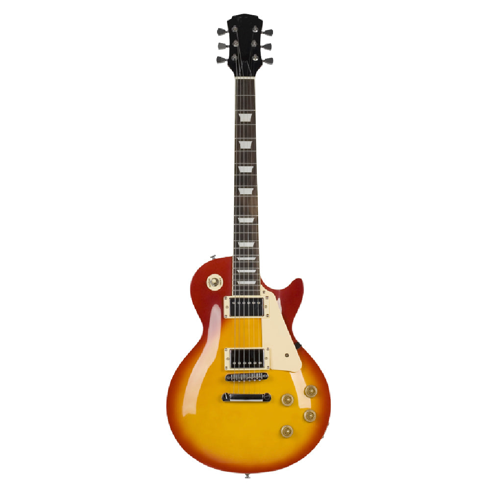 GUITARRA ELECTRICA TEXAS TIPO LES PAUL, CHERRY SUNBURST