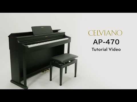 PIANO DIGITAL CASIO CELVIANO AP-470BK, 7 OCTAVAS
