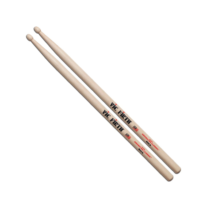 BAQUETAS PUNTA MADERA VIC FIRTH ROCK